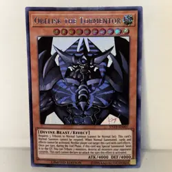 Obelisk the Tormentor (Alt Art) - TN19-EN007 - Prismatic Secret Rare LP Yugioh - Image 1