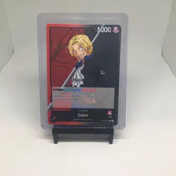 One Piece Card Game Sabo OP05-001 Leader Awakening of the New Era OP-05 TCG - Image 1