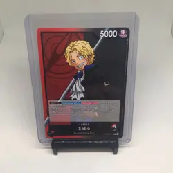 One Piece Card Game Sabo OP05-001 Leader Awakening of the New Era OP-05 TCG - Image 2