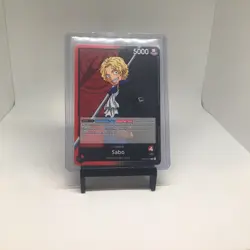 One Piece Card Game Sabo OP05-001 Leader Awakening of the New Era OP-05 TCG - Image 3