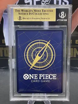 2022 One Piece P-022 Monkey D Luffy Premium Card Collection Film Red BGS 10 - Image 2