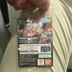 Bandai Namco One Piece Card Game US Voyage Monkey D. Luffy Holo Promo Lot - Image 2