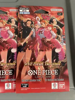 One Piece Heroines Sealed EB-03 Booster English Version 4 Packs SHIPS NOW - Image 5