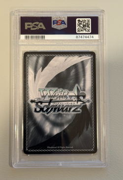 Miku Nakano Headphone Girl Gold Signature #TE52 (2021) Weiss Schwarz PSA 10 - Image 2