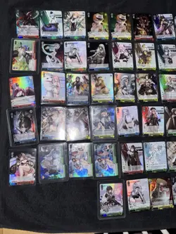 Nikke Weiss Schwarz Azure Lane SR & RRR+ 65 Card Lot From Booster Box Ez PSA 10s - Image 2