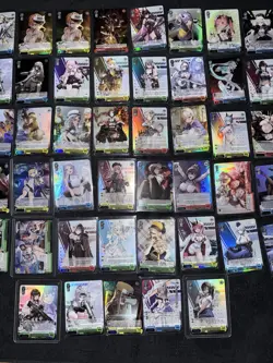 Nikke Weiss Schwarz Azure Lane SR & RRR+ 65 Card Lot From Booster Box Ez PSA 10s - Image 3