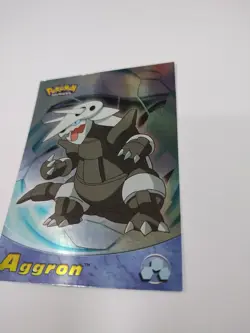 Mint/Nm Topps Advanced Pokemon Card Aggron Foil #10 HOLO Vintage Investment - Image 2