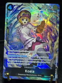 One Piece CCG Koala Rare Alt Art AA Card EB03-042 Heroines Edition English NM - Image 1