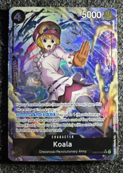 One Piece CCG Koala Rare Alt Art AA Card EB03-042 Heroines Edition English NM - Image 2