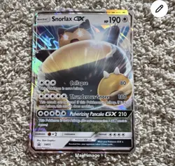 Pokemon GX & EX Foil Card Lot - Alolan Marowak, Snorlax, Lunala, Charizard - Image 2