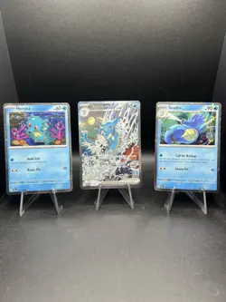 Kingdra EX 131 Pokemon TCG Scarlet & Violet Black Star Promo Set Holo Card NM - Image 1