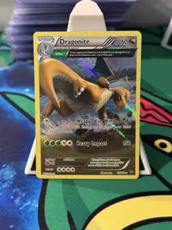 Pokemon TCG Dragonite Roaring Skies 52/108 Holo Card XY - Image 1