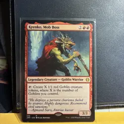 Krenko, Mob Boss NM/M Jumpstart English 339 MTG Unlimited Cards - Image 1