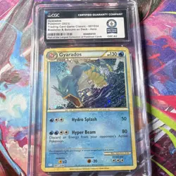 Pokemon Gyarados Trading Card Game Classic 007/034 Holo CGC World Record 1 of 1 - Image 1