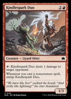[MTG] Kindlespark Duo (0142) (BLB) LP-HP - Image 1