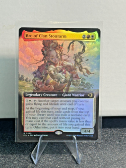 MTG Bre of Clan Stoutarm FOIL ECL English Extended Art - Image 1