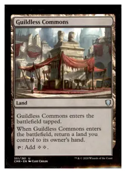 MTG - #351/361 Guildless Commons - The List Reprints - Image 1