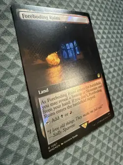 MTG Foreboding Ruins #1087 Surge Foil Ext Are Rare UB: Doctor Who (WHO) - Image 2