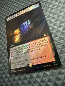 MTG Foreboding Ruins #1087 Surge Foil Ext Are Rare UB: Doctor Who (WHO) - Image 3