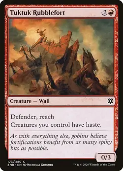 [MTG] Tuktuk Rubblefort (173) (ZNR) LP-HP - Image 1
