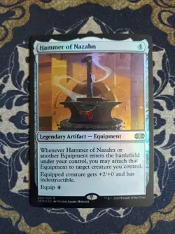 Hammer of Nazahn Double Masters Foil - Image 1