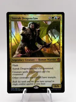 Surrak Dragonclaw 206/269 Foil Khans of Tarkir KTK MTG NM - Image 1