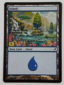 MTG Island Lorwyn 287/301 Regular Land - Image 1
