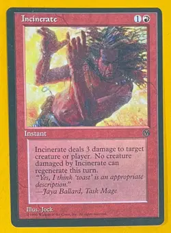 MTG INCINERATE Arena (OldManMTG 011-092) - Image 1