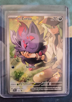 N's Zorua 189 PROMO - JOURNEY TOGETHER (NEAR MINT) Pokemon: (SKU 1-4) - Image 1