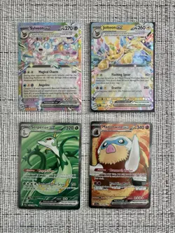 Pokemon TCG Lot of 4 Ultra Rare - Full Art - Prismatic Evolutions - Sylveon - NM - Image 1