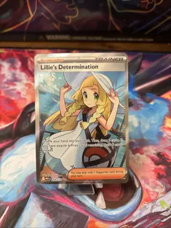 Pokemon TCG Lillie's Determination Mega Evolution 169/132 English, Near Mint - Image 1