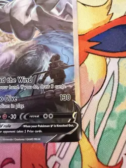 Pokemon Sword & Shield Silver Tempest Lugia V (Alt Full Art) 186/195 - Image 4