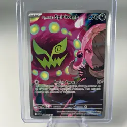 Pokemon TCG Cynthia's Spiritomb 244/217 Illustration Rare Ascended Heroes NM - Image 1