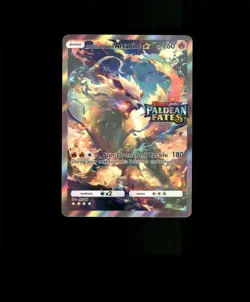FAN-ART READ DESCRIPTION BELOW Glossy HOLO ARCANINE Pokemon Card p1 - Image 1