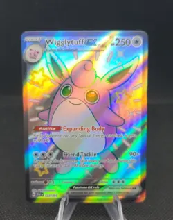 Pokemon TCG - Paldean Fates - Wigglytuff ex - 222/091 - Shiny Full Art - Image 1