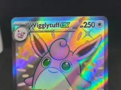 Pokemon TCG - Paldean Fates - Wigglytuff ex - 222/091 - Shiny Full Art - Image 2