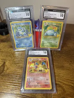 Pokemon Celebrations Charizard, Blastoise, Venusaur Classic Collection CGC 10!! - Image 1