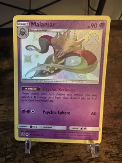 Pokemon TCG Shiny Malamar - SV18/SV94 Hidden Fates Shiny NM/M - Image 1