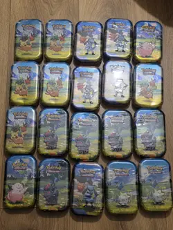 Pokemon Tcg Ascended Heroes Mini Tin 20x Job Lot Bulk Sealed Brand New - Image 1