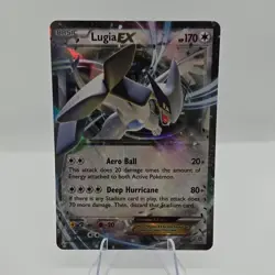 Pokemon TCG Lugia EX 68/98 XY: Ancient Origins Ultra Rare Holo Basic HP170 - Image 2