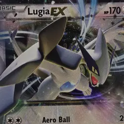 Pokemon TCG Lugia EX 68/98 XY: Ancient Origins Ultra Rare Holo Basic HP170 - Image 3