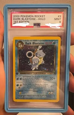2000 Pokemon Rocket 1st Edition: # 3 Dark Blastoise-Holo - Image 1