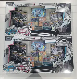 NEW SEALED POKEMON UNOVA HEAVY HITTERS PREMIUM COSTCO COLLECTION SEALED 🖤⚪ - Image 2