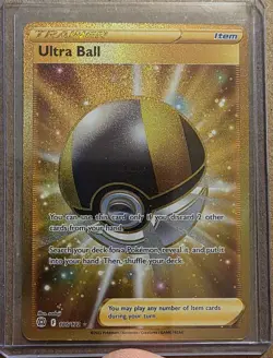 Pokemon Ultra Ball Swsh09: Brilliant Stars 186/172 Secret Rare Holo Trainer - Image 1