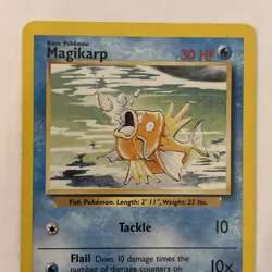 Pokemon TCG Base Set - Magikarp #35/102 Excellent Condition - Image 2