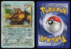 Tauros 65/110 Uncommon Legendary Collection Reverse Holo Pokemon - Image 3