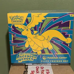 Pokemon TCG Ascended Heroes Pokemon Center ETB IN HAND - Sealed and New - Image 2