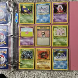 Vintage Pokemon Collection 1998-2000 5 Sleeves Comes With Binder - Image 3