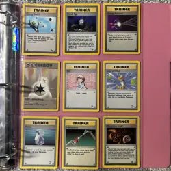 Vintage Pokemon Collection 1998-2000 5 Sleeves Comes With Binder - Image 5