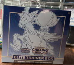 Pokemon Sword & Shield Chilling Reign Elite Trainer Box ETB with Acrylic Case - Image 2